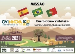MISSÃO BRASIL-ESPANHA-PORTUGAL Ovinos, Caprinos, Queijos e Cárneos com Feira OVINNOVA Espanha  13 a 24/10/2021